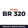 Stihl BR 320 Machine Service & Repair Manual
