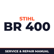 Stihl BR 400 Machine Service & Repair Manual