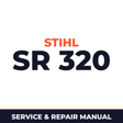 Stihl SR 320 Machine Service & Repair Manual