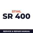 Stihl SR 400 Machine Service & Repair Manual