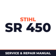 Stihl SR 450 Machine Service & Repair Manual
