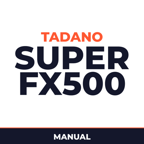 Tadano super FX500 crane