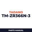 Tadano TM-ZR366N(F)-3 41102310730A FRAME/STD,RADIO CONT.,NABI HOOK Parts Manual