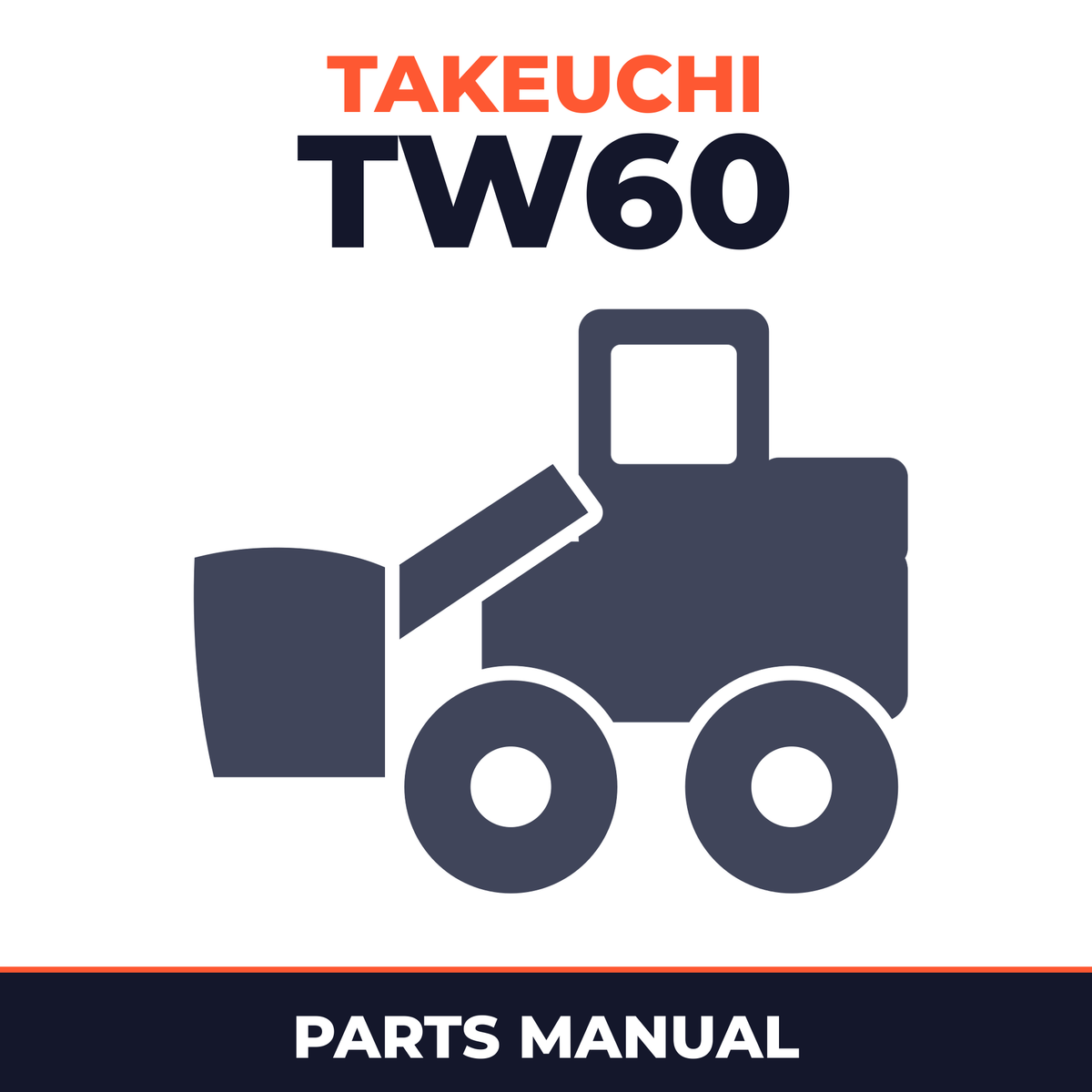 Takeuchi TW60 Engine Wheel Loader Parts Manual T