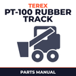 Terex PT-100 Rubber Track Loader Master Parts Manual