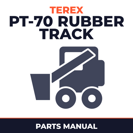 Terex PT-70 Rubber Track Loader Master Parts Manual
