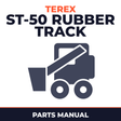 Terex ST-50 Rubber Track Loader Master Parts Manual
