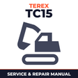 Terex TC15 Excavator Workshop Repair Service Manual