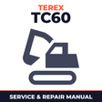 Terex TC60 Excavator Workshop Repair Service Manual
