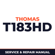 Thomas T183HD Loader Workshop Repair Service Manual