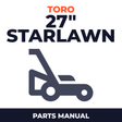 Toro 27" Starlawn Walk-Behind Mower Parts Manual