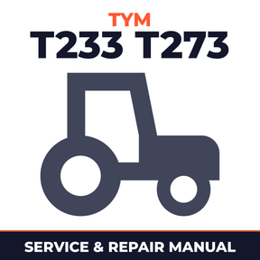 TYM T233 T273 Tractor Service & Repair Manual