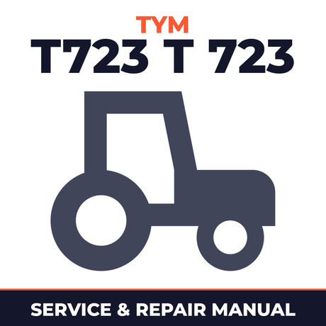 TYM T723 T 723 Tractor Service & Repair Manual