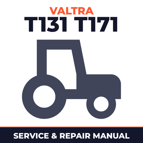 Valtra T131 T171 Tractor Service & Repair Manual