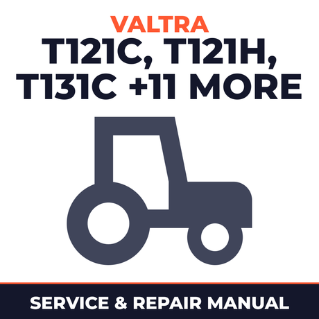 Valtra Tractor T121c T121h T131c T131h T151eh T151eLS T161c T161h T161LS T171c T171h T171LS T191h T191LS Service & Repair Manual