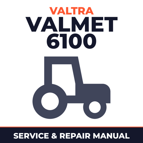 Valtra Valmet 6100 tractor Service & Repair Manual