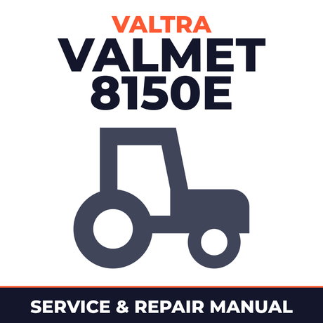 Valtra Valmet 8150E Tractor Service & Repair Manual