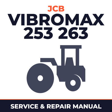 Vibromax 253 263 Tandem Roller Service Repair Manual