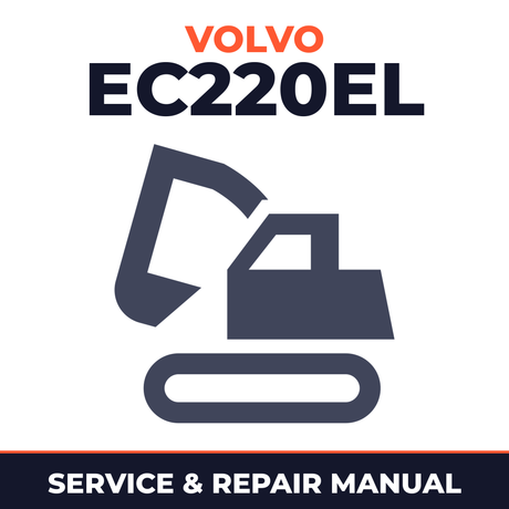VOLVO EC220EL Excavator Service and Repair Manual