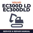 VOLVO EC300D LD EC300DLD Excavator Full Service Manual