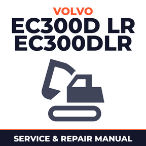 VOLVO EC300D LR EC300DLR Excavator Full Service Manual
