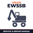 Volvo EW55B Compact Wheel Excavator Service Manual