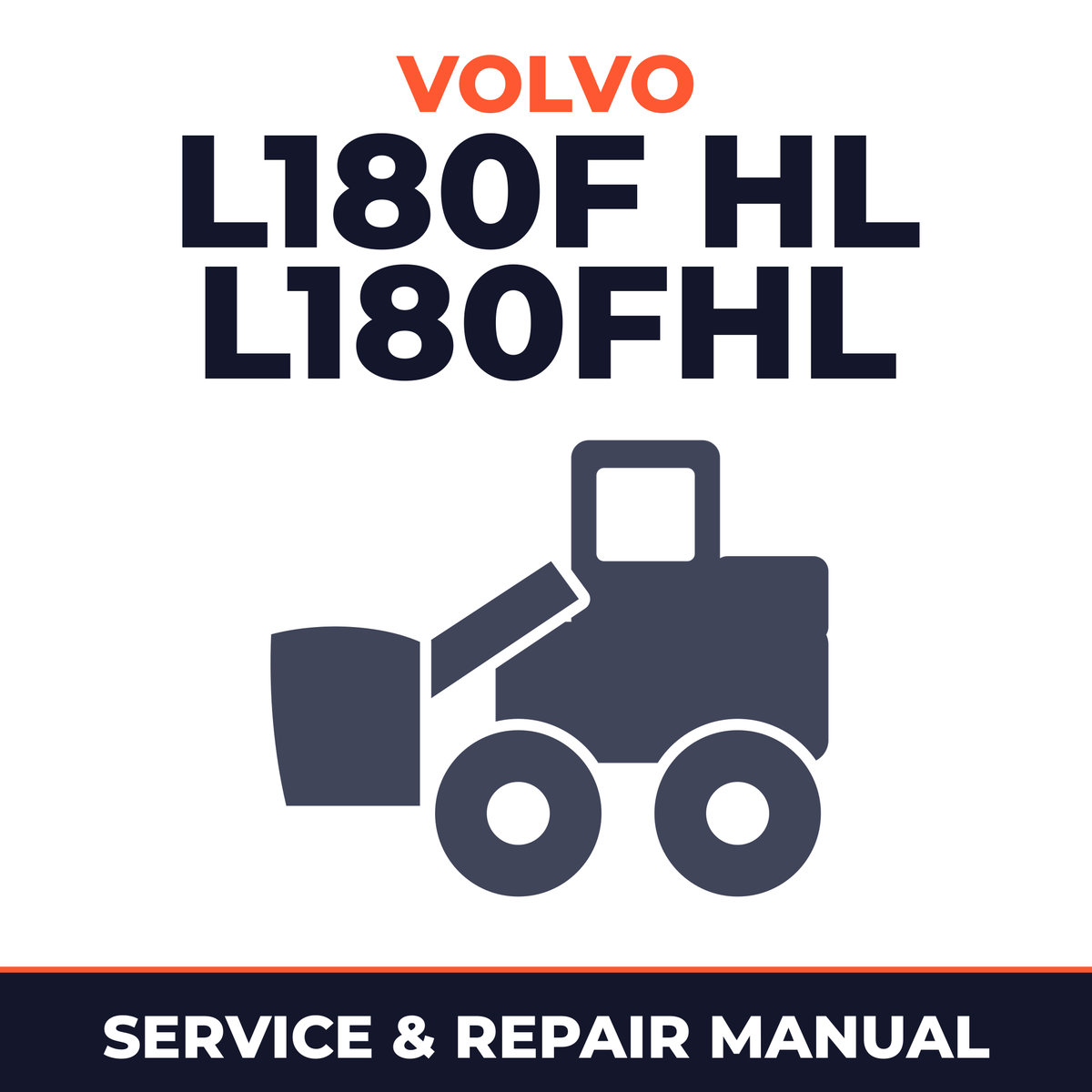 Volvo L180F HL L180FHL Wheel Loader Service Manual