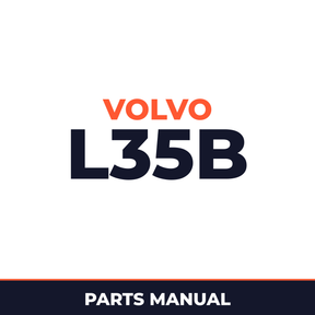 Volvo L35B loader parts list