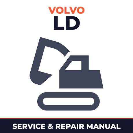 VOLVO LD Excavator Service and Repair Manual