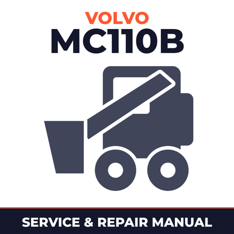 Volvo MC110B Skid Steer Loader Service Repair Shop Manual