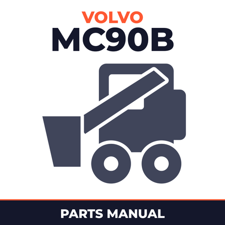 Volvo MC90B Skid Steer Loader Service Parts Catalogue Manual INSTANT SN: 71000 and up
