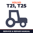 Volvo Reservdelskatalog T21 - T25 Traktor Tractor Service & Repair Manual