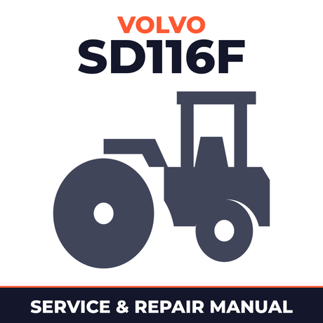 VOLVO SD116F SOIL COMPACTOR Service Repair Manual