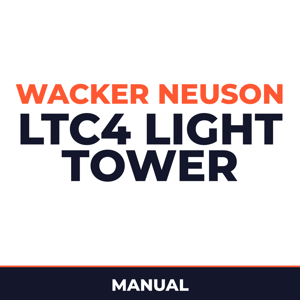 Wacker LTC4 Light Tower