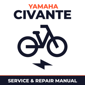 Yamaha CIVANTE Service and Repair Manual - power assist bicycle workshop manual cover
