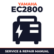 Yamaha EC2800 Service and Repair Manual - power equipment workshop manual cover