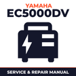 Yamaha EC5000DV Service and Repair Manual - power equipment workshop manual cover