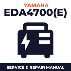 Yamaha EDA4700(E) Service and Repair Manual - power equipment workshop manual cover