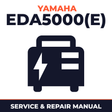 Yamaha EDA5000(E) Service and Repair Manual - power equipment workshop manual cover