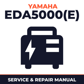 Yamaha EDA5000(E) Service and Repair Manual - power equipment workshop manual cover