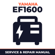 Yamaha EF1600 Service and Repair Manual - power equipment workshop manual cover