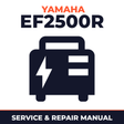 Yamaha EF2500R Service and Repair Manual - power equipment workshop manual cover