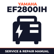 Yamaha EF2800iH Service and Repair Manual - power equipment workshop manual cover
