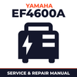 Yamaha EF4600A Service and Repair Manual - power equipment workshop manual cover