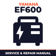 Yamaha EF600 Service and Repair Manual - power equipment workshop manual cover