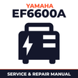 Yamaha EF6600A Service and Repair Manual - power equipment workshop manual cover
