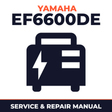 Yamaha EF6600DE Service and Repair Manual - power equipment workshop manual cover