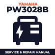 Yamaha PW3028B Service and Repair Manual - power equipment workshop manual cover