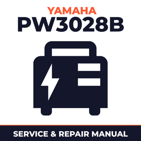 Yamaha PW3028B Service and Repair Manual - power equipment workshop manual cover