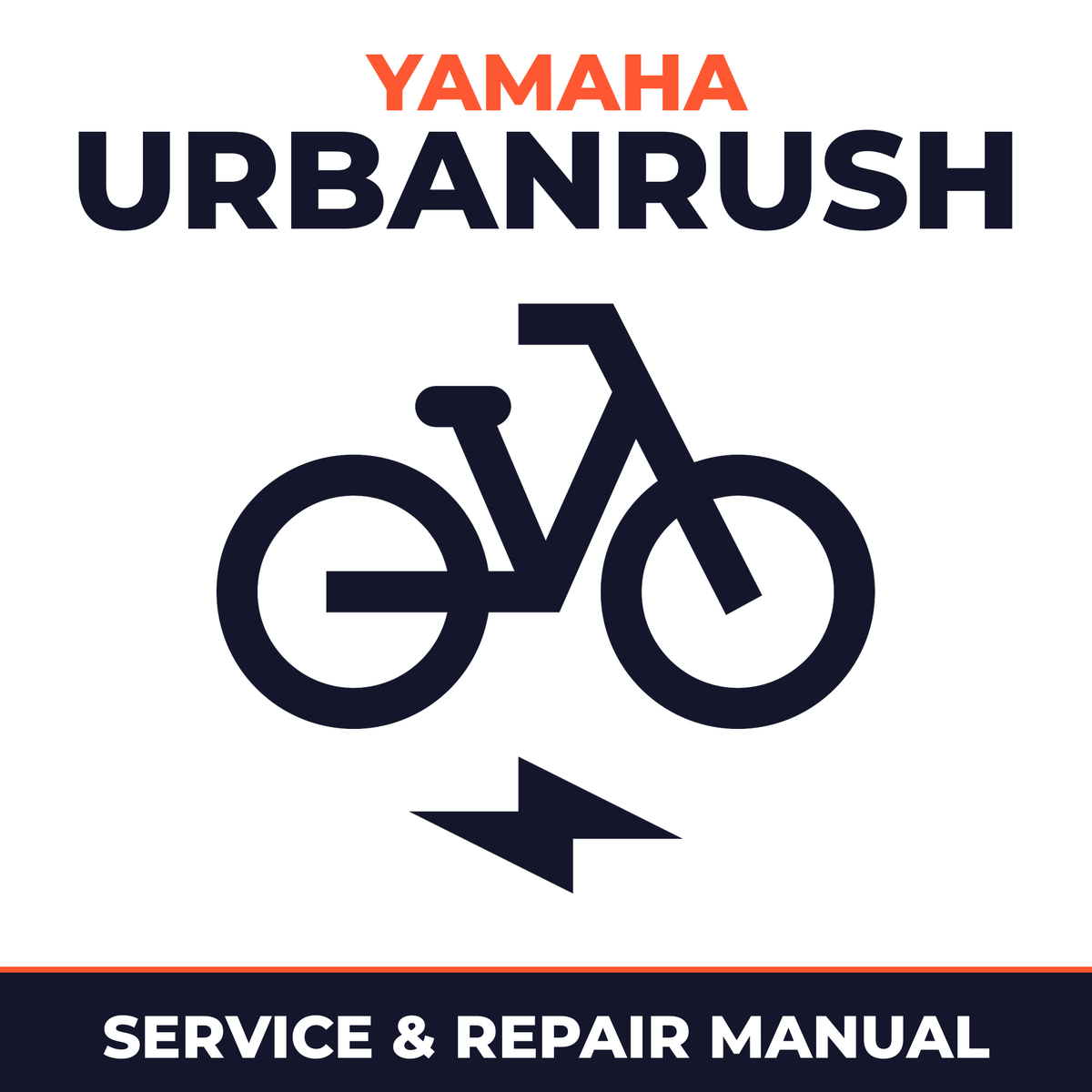 Yamaha URBANRUSH Service and Repair Manual - power assist bicycle workshop manual cover